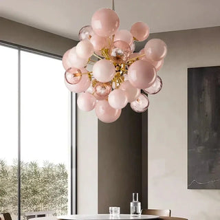 DECORA Decorative Pink Ball Ceiling Light – view 5