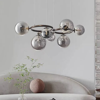 BOULIR Smoked Gray Glass Ceiling Light – view 2