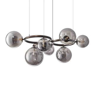 BOULIR Smoked Gray Glass Ceiling Light – view 5