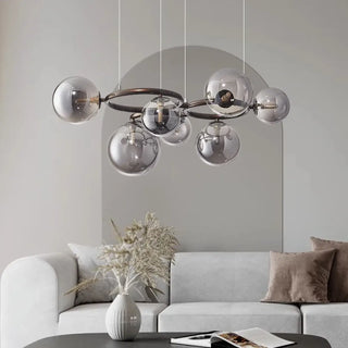BOULIR Smoked Gray Glass Ceiling Light – view 4