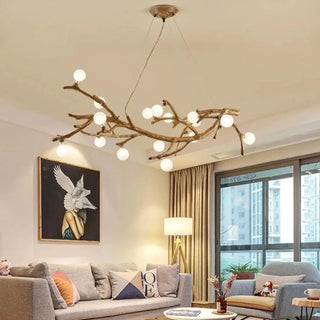 BRANCH Natural Tree Branch Ceiling Light – view 1