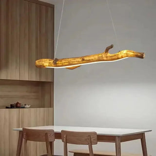 BRANC Raw Natural Wood Branch Ceiling Light – view 1