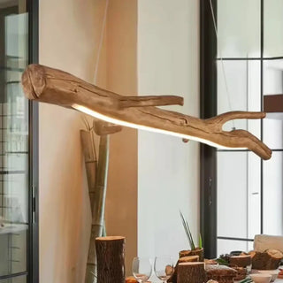 BRANC Raw Natural Wood Branch Ceiling Light – view 4