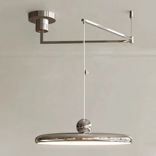 DISSU Swiveling Arm Red or Silver Kitchen Ceiling Light – view 2