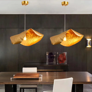 MONTOPES Bronze Geometric Edge Modern Ceiling Light – view 5