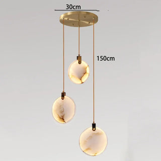 JONAT Cascade Alabaster White Ceiling Light – view 7