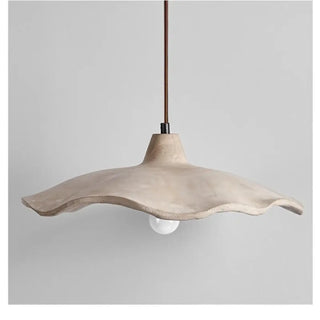 LUMAH White Ceramic Wavy Shape Ceiling Light – view 5