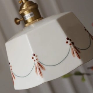 COPEL Ceramic with Gilded Finish Ceiling Light – view 5
