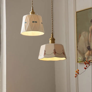 COPEL Ceramic with Gilded Finish Ceiling Light – view 3