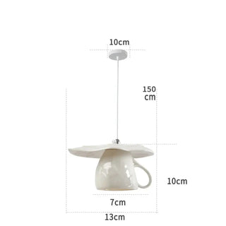 CERAMICA Chic Ceramic Pendant Ceiling Light – view 15