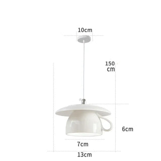 CERAMICA Chic Ceramic Pendant Ceiling Light – view 12