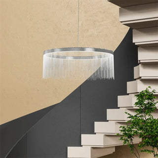 CHAINI Circular Sparkling Chain Ceiling Light – view 5