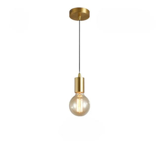 Modern gold pendant light, elegant interior ceiling lamp for dining room