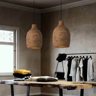 KRILLY Chic Organic Resin Ceiling Light – view 3