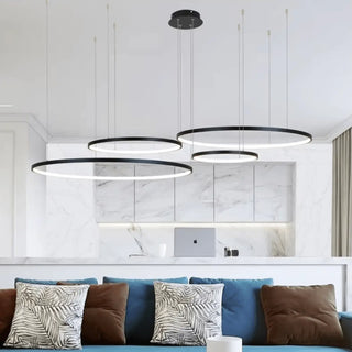 CIRCULAR Designer Circular Suspension Ceiling Light – view 3