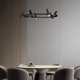 NOCI Black Circular Multiple LED Spotlight Ceiling Light – view 1