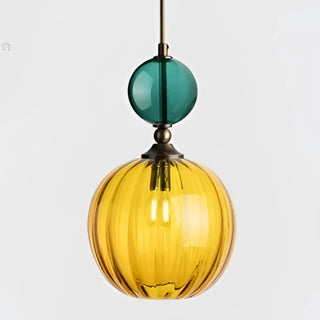 BOLINA Colored Glass Elegant Design Ceiling Light – view 4