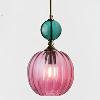 BOLINA Colored Glass Elegant Design Ceiling Light – view 1