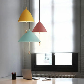 NOURIAH Conical Minimalist Design Pendant – view 3