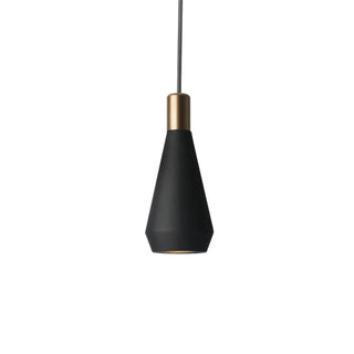 LUCA Conical White and Black Ceiling Light – view 4
