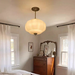 CICITROU Contemporary Opal Glass Shade Ceiling Light – view 6