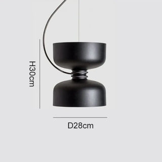 DANILEA Contemporary White Scandinavian Ceiling Light – view 14