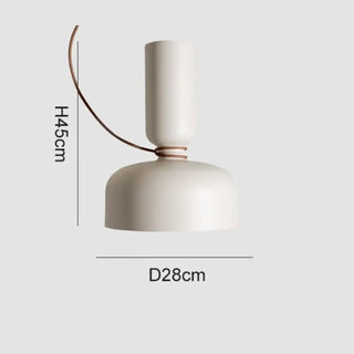 DANILEA Contemporary White Scandinavian Ceiling Light – view 16
