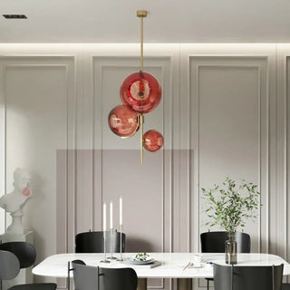 BIVORE Contemporary Colored Glass Ball Clusters Ceiling Light – view 2