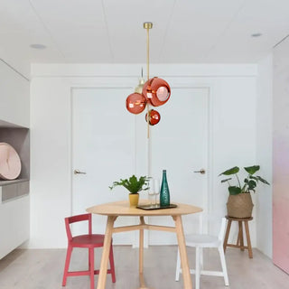 BIVORE Contemporary Colored Glass Ball Clusters Ceiling Light – view 3