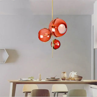 BIVORE Contemporary Colored Glass Ball Clusters Ceiling Light – view 4