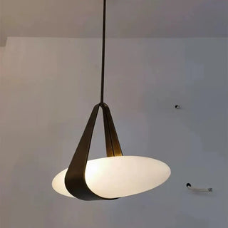GLASSY Contemporary Black Glass Ceiling Light – view 1