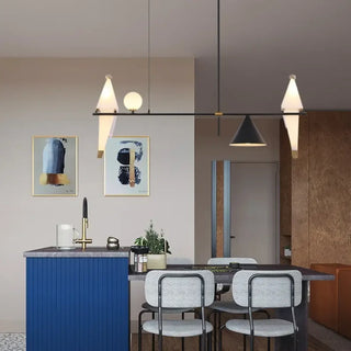 MINOU Contemporary Luminous Bird Ceiling Light – view 1
