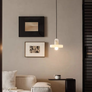 ABIL Contemporary Marbled Stone Design Ceiling Light – view 2