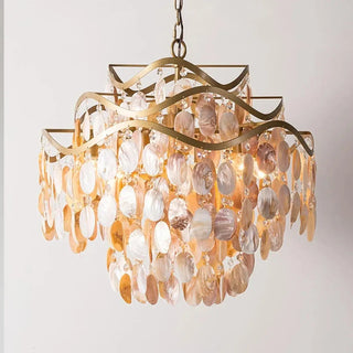 PURTYS Shell Natural Gilded Ceiling Light – view 4