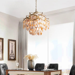 PURTYS Shell Natural Gilded Ceiling Light – view 2