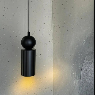 BUDU Burgundy and Gold Ceiling Light – view 5