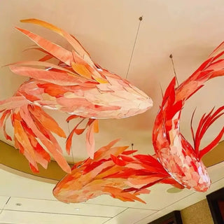 GOUROUI Creative Fish-Shape Ceiling Light – view 2