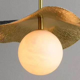 ASILY Copper with White Ball Ceiling Light – view 4