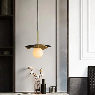 ASILY Copper with White Ball Ceiling Light – view 1