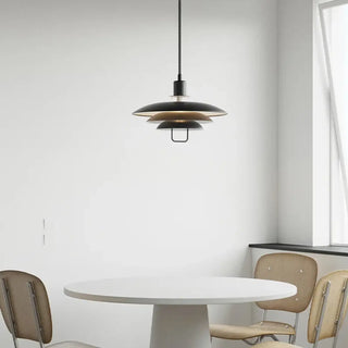 NODAK Danish White Black Nordic Kitchen Ceiling Light – view 5