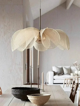 CAMI Delicate Translucent Leaf and Petals Ceiling Light – view 3