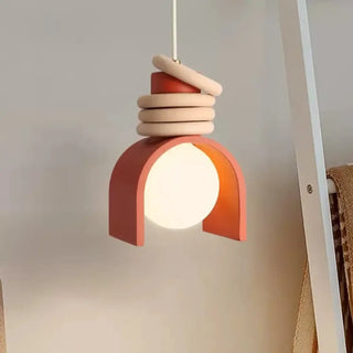 BOLOTSI Architectural Resin and Iron Modern Design Ceiling Light – view 3