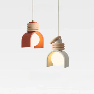BOLOTSI Architectural Resin and Iron Modern Design Ceiling Light – view 4