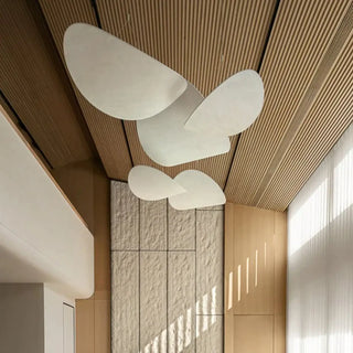 IRILA White Matte Pebble Ceiling Light – view 1