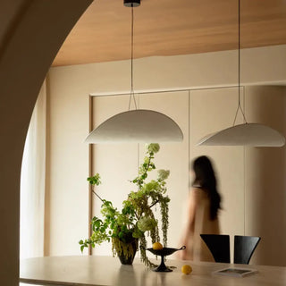 IRILA White Matte Pebble Ceiling Light – view 4