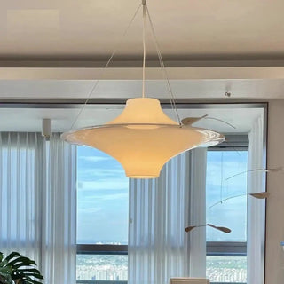 DESIW Modern White Sculptural Design Ceiling Light – view 3