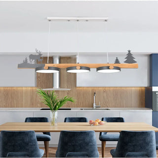 MODERI Wood Design Nature Decor Ceiling Light – view 5