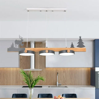 MODERI Wood Design Nature Decor Ceiling Light – view 2