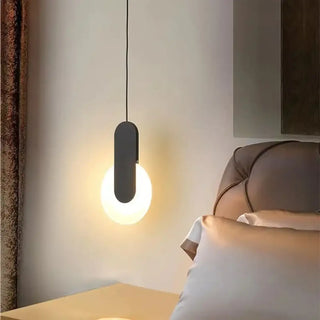 MINO Modern Black Circle Ceiling Light – view 2