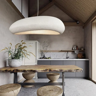 PIARE Contemporary Stone Effect Pendant – view 4
